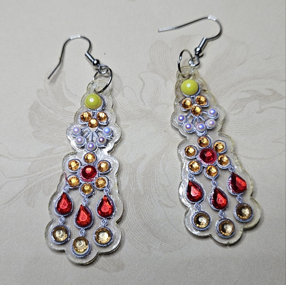 Diamond Art‎ Sealed Earrings Boho